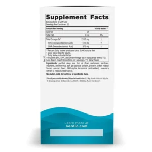 Viên uống Ultimate Omega 2X Nordic Naturals 60 viên của Mỹ Viên uống Nordic Naturals Ultimate Omega 2X 60 viên
