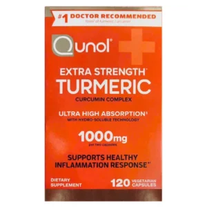 Viên uống Qunol Extra Strength Turmeric 1000mg 120 viên của Mỹ