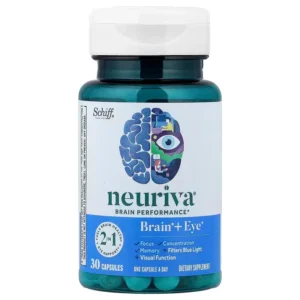 Viên uống bổ não và mắt Schiff Neuriva Brain + Eye 30 viên của Mỹ Viên uống Schiff Neuriva Brain + Eye Health hộp 30 viên của Mỹ
