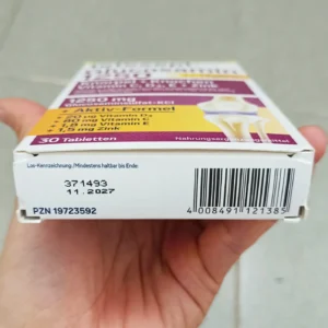 Viên uống Tetesept Glucosamin 1250 Knorpel + Knochen 30 viên của Đức Viên uống Tetesept Glucosamin 1250 Knorpel + Knochen hộp 30 viên