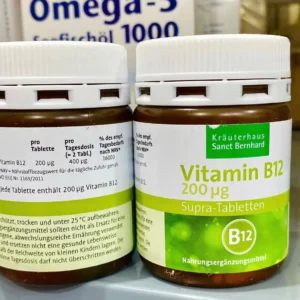 Viên uống Vitamin B12 Sanct Bernhard Supra Tabletten 240 viên của Đức
