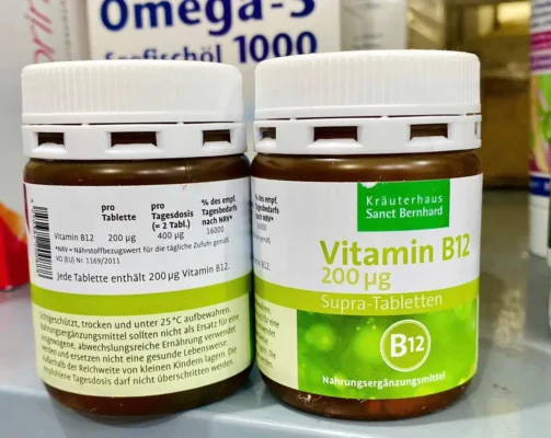 Viên uống Vitamin B12 Sanct Bernhard Supra Tabletten 240 viên của Đức