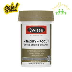 Viên uống bổ não Swisse Memory Focus 50 viên của Úc