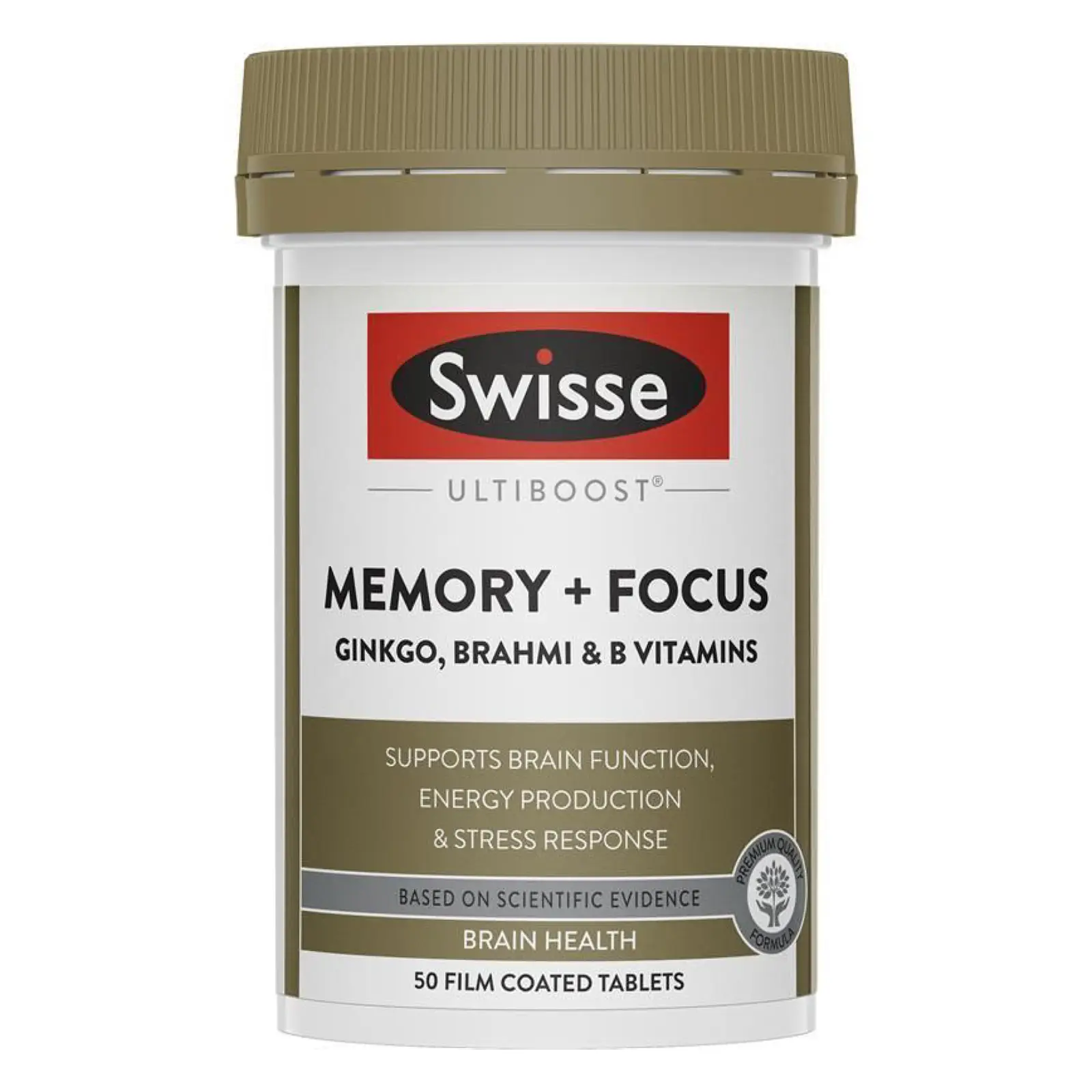 Viên uống bổ não Swisse Memory Focus 50 viên của Úc Viên uống bổ não Swisse Memory Focus 50 viên