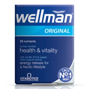 Viên uống bổ sung Vitamin cho nam Vitabiotics Wellman Original 30 viên