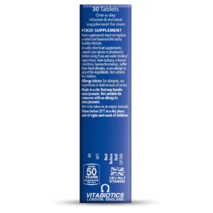 Vitamin tổng hợp cho nam Wellman Original Vitabiotics 30 viên của Anh Viên uống bổ sung sức khỏe nam giới Wellman Original 30 viên Anh