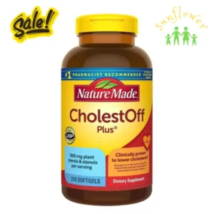 Viên uống giảm Cholesterol Nature Made CholestOff Plus 210 viên của Mỹ
