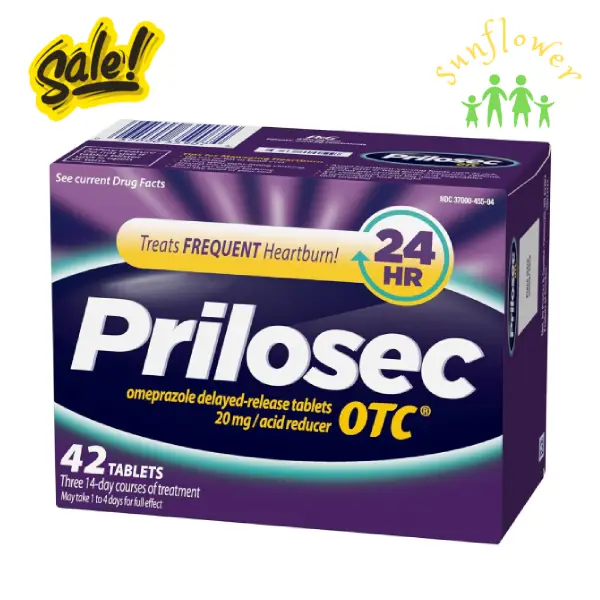 Viên uống giảm đau dạ dày Prilosec OTC 20mg 42 viên của Mỹ Viên uống giảm đau dạ dày Prilosec OTC 20mg 42 viên của Mỹ