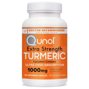 Viên uống nghệ Qunol Extra Strength Turmeric 1000mg 120 viên của Mỹ Viên uống giảm viêm Nghệ qunol Turmeric 1000mg 120 viên