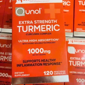 Viên uống nghệ Qunol Extra Strength Turmeric 1000mg 120 viên của Mỹ Viên uống giảm viêm Nghệ qunol Turmeric 1000mg 120 viên của Mỹ