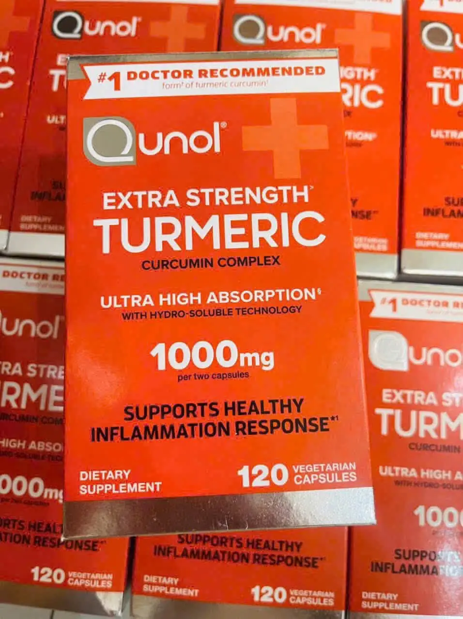 Viên uống nghệ Qunol Extra Strength Turmeric 1000mg 120 viên của Mỹ Viên uống giảm viêm Nghệ qunol Turmeric 1000mg 120 viên của Mỹ