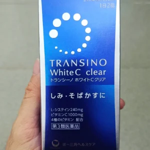Viên uống giảm nám Transino White C Clear 240 viên của Nhật Bản Viên uống hỗ trợ trắng da ngừa nám Transino White C 240 viên