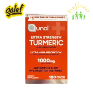 Viên uống nghệ Qunol Extra Strength Turmeric 1000mg 120 viên của Mỹ