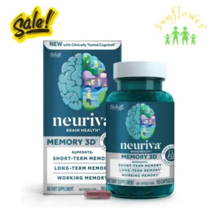 Viên uống tăng trí nhớ Neuriva Memory 3D 50 viên của Mỹ
