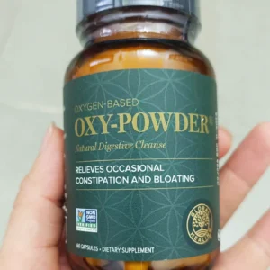 Viên uống thải độc đại tràng Oxy Powder Global Healing 60 viên của Mỹ Viên uống thải độc đại tràng oxy powder Global healing lọ 60 viên