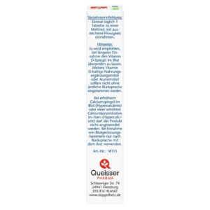 Viên uống Doppelherz Vitamin K2 D3 1000 IE 30 viên của Đức Viên uống vitamin K2 D3 Doppelherz 1000 IE 30 viên của Đức