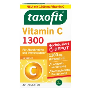 Vitamin C Taxofit của Đức hàm lượng cao 1300 hộp 30 viên