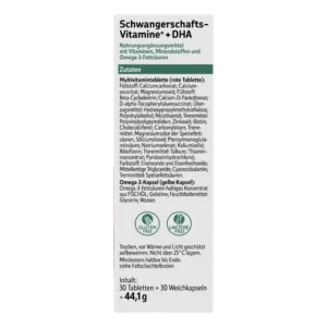 Vitamin Tổng Hợp Cho Bà Bầu Altapharma + DHA, 60 viên