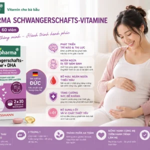 Vitamin bầu Altapharma Schwangerschafts-Vitamine 2x30 viên của Đức
