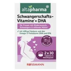 Vitamin cho bà bầu Altapharma Schwangerschafts-Vitamine 30 viên của Đức