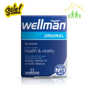 Vitamin tổng hợp cho nam Wellman Original Vitabiotics 30 viên của Anh