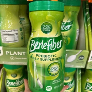 Bột xơ Benefiber Prebiotic Fiber Supplement 205 khẩu phần 820g của Mỹ Bột chất xơ Benefiber Prebiotic Fiber Supplement 820g