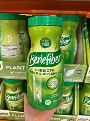 Bột xơ Benefiber Prebiotic Fiber Supplement 205 khẩu phần 820g của Mỹ Bột chất xơ Benefiber Prebiotic Fiber Supplement 820g