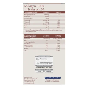 Collagen thủy phân Altapharma Kollagen 3000mg + Hyaluron 20 gói của Đức