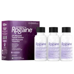 Dung dịch mọc tóc cho nữ Women's Rogaine 2% Minoxidil 3 chai 60ml