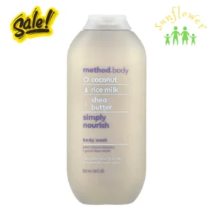 Sữa tắm Method Coconut, Rice Milk & Shea Butter 532ml của Úc