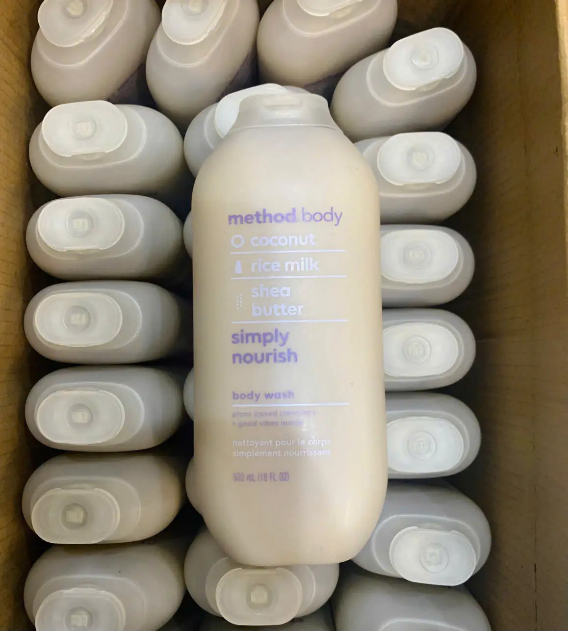 Sữa tắm Method Coconut, Rice Milk & Shea Butter 532ml của Úc Sữa tắm Method hương sữa dừa 532ml của Úc