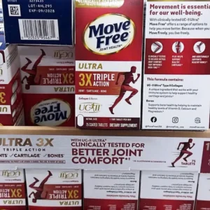 Viên uống bổ khớp Move Free Ultra 3X Triple Action 75 viên của Mỹ Thuốc bổ khớp Schiff Move Free Ultra Triple Action USA 75 viên