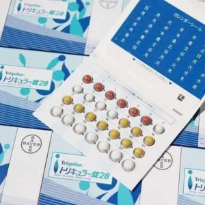 Thuốc tránh thai Triquilar Bayer 28 viên của Nhật Bản Thuốc tránh thai Triquilar Bayer 28 viên Nhật Bản