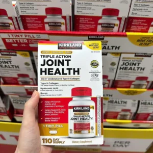 Viên uống Kirkland Triple Action Joint Health UC-II 110 viên của Mỹ Viên Kirkland Triple Action Joint Health hỗ trợ xương khớp Mỹ 110 viên