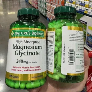 Viên Uống Nature's Bounty Magnesium Glycinate 180 Viên