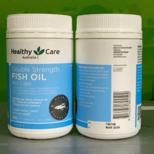Viên nang dầu cá Healthy Care Double Strength Fish Oil Mini Caps 200 viên