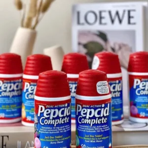 Viên ngậm giảm trào ngược và ợ nóng Pepcid Complete 50 viên