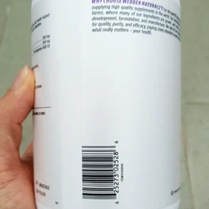 Viên uống Canxi Magie & Vitamin D Webber Naturals Canada