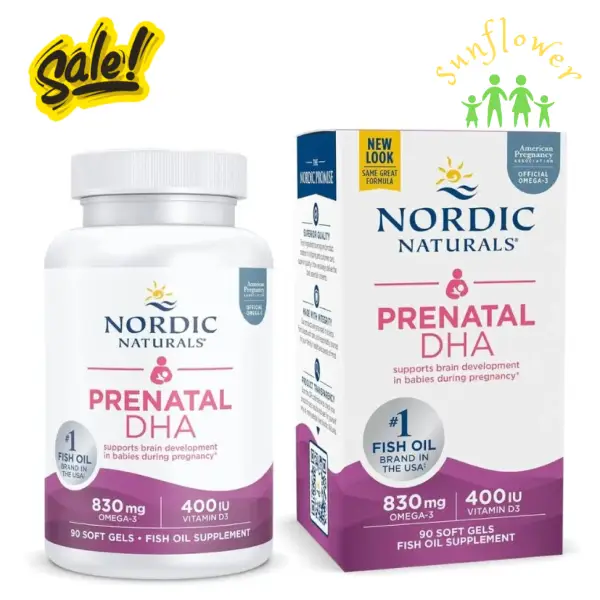Viên uống Dha bầu Nordic Naturals Prenatal DHA 90 viên của Mỹ Viên uống Dha bầu Nordic Naturals Prenatal DHA 90 viên của Mỹ