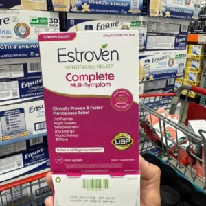Viên uống hỗ trợ mãn kinh Estroven Complete Multi-Symptom Menopause Relief 84 viên của Mỹ Viên uống Estroven Mỹ bổ sung nội tiết tố lọ 84 viên