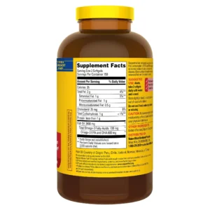 Viên uống Nature Made Fish Oil 2400 mg, 300 Softgels