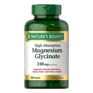 Viên uống Nature's Bounty Magnesium Glycinate 240mg 180 viên