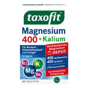 Viên uống Taxofit Magnesium 400 + Kali 30 viên