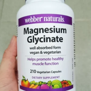 Viên uống Webber Naturals Magnesium Glycinate 210 viên