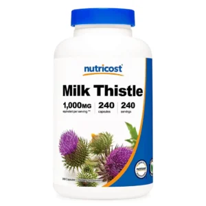 Viên uống bổ gan Nutricost Milk Thistle 1000mg 240 viên
