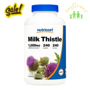Viên uống bổ gan Nutricost Milk Thistle 1000mg 240 viên của Mỹ