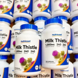 Viên uống bổ gan Nutricost Milk Thistle 1000mg 240 viên của Mỹ Viên uống bổ gan, giải độc gan Nutricost Milk Thistle 1000mg 240 viên của Mỹ