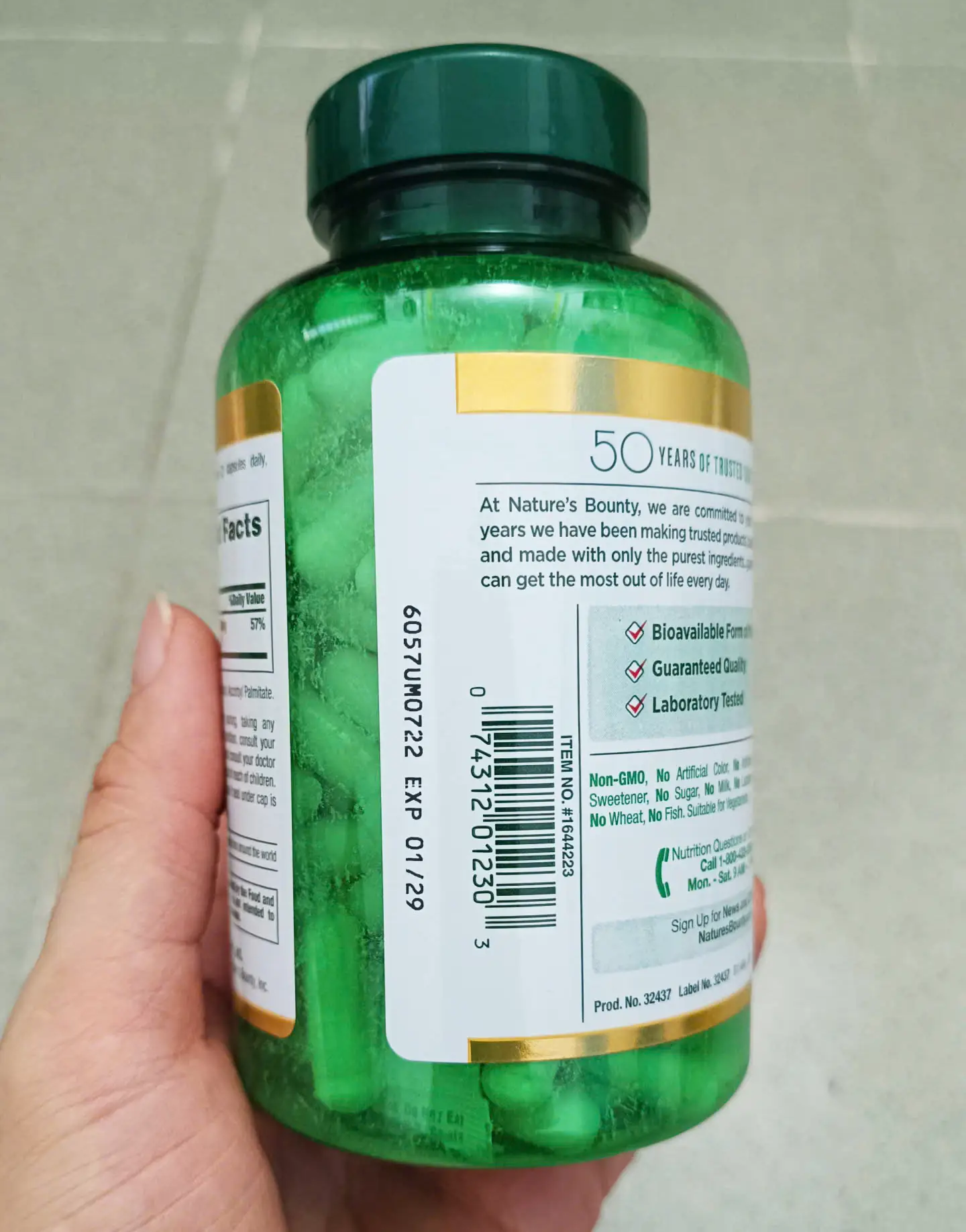 Viên uống Nature's Bounty Magnesium Glycinate 240mg 180 viên của Mỹ Viên uống bổ sung Magie Nature’s Bounty Magnesium Glycinate 240mg 180 viên của Mỹ