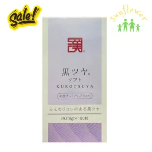 Viên uống đen tóc Kurotsuya 180 viên của Nhật Bản