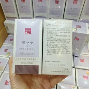 Viên uống hỗ trợ đen tóc Kurotsuya Komachi Nhật Bản 180 viên